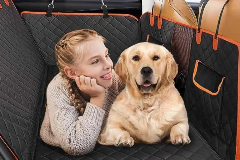 Washable dog seat cover