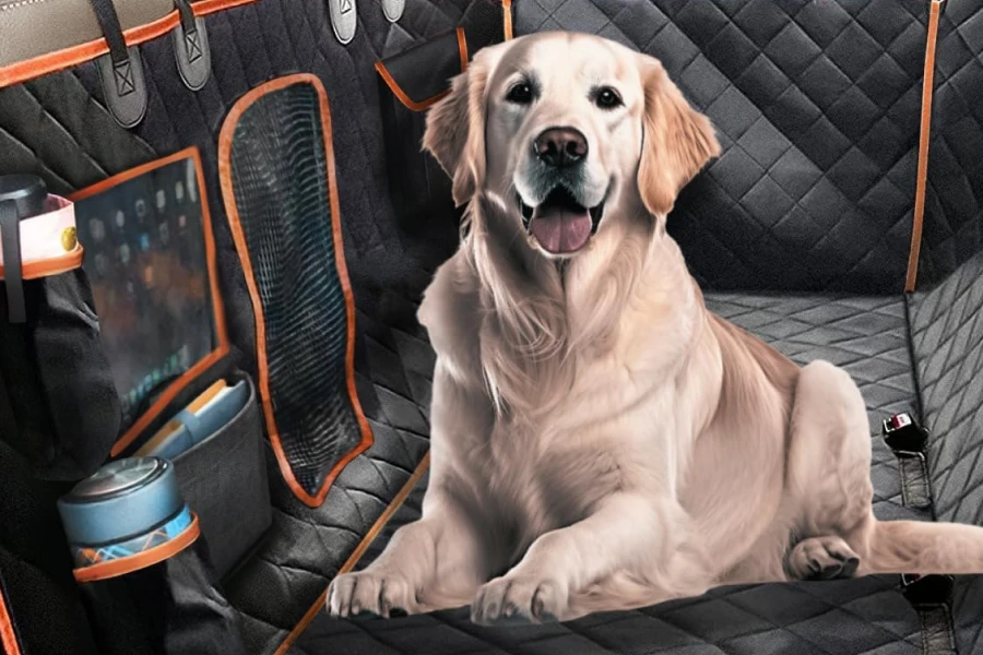 Scratchproof car seat cover for pets