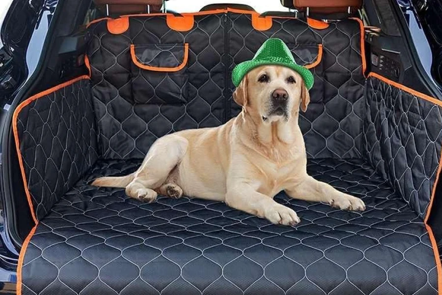 Washable dog seat cover